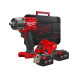 Гайкокрут акумуляторний безщітковий MILWAUKEE 1/2" (881 Нм) M18 FMTIW2F12-502X, з фрикційним кільцем, (+ заряд.пристрій, 2 акуму