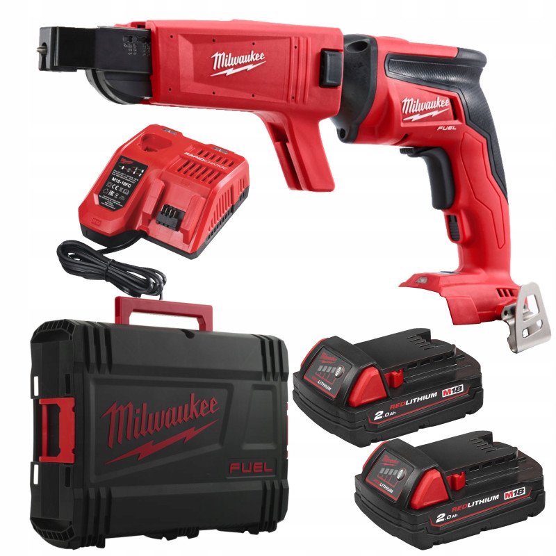 Шуруповерт для гипсокартону MILWAUKEE M18 FUEL FSGC-202X крут. мом. 13 Нм, 4933459199