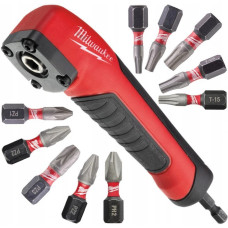 Кутова насадка MILWAUKEE SHOCKWAVE + 10 бит 25 мм 4932471274