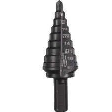 Свердло ступінчасте кобальтове ALCRN 4-20MM MILWAUKEE
