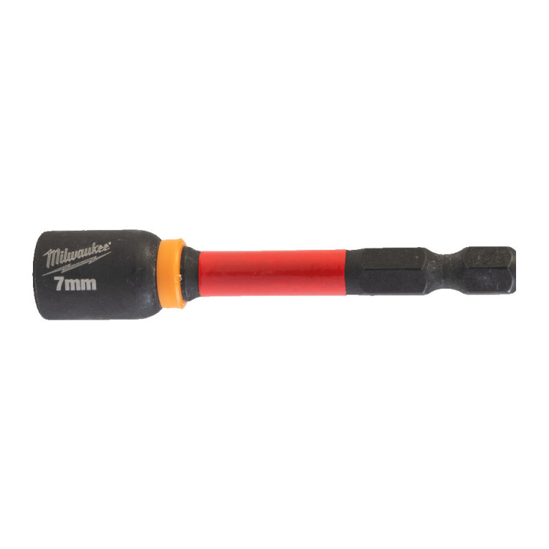 Торцева головка 1/4 дюйма, шестигранна, 7 мм Shockwave, ударостійка Milwaukee 4932492437