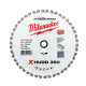 Диск алмазний Speedcross MILWAUKEE XHUDD 350, Ø350мм