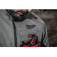 Куртка з підігрівом MILWAUKEE, M12 HJGREY5-201(M), сіра (розмір M) (+зар.пр., 1 акум.Х 2Аг)