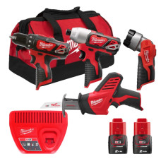 Набор инструментов M12 ВPP4A-202B MILWAUKEE 4933441240