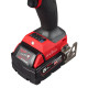 Дриль-шурупокрут акумуляторний з ударом MILWAUKEE, M18 ONEPD3-502X, 158Нм (+ заряд.пристрій, 2 акум., HD кейс)