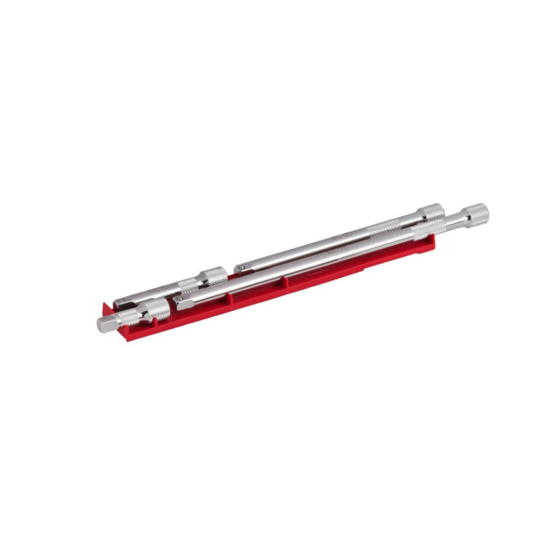 Набір подовжувач хромованих для головок 1/2'' MILWAUKEE, (4шт)