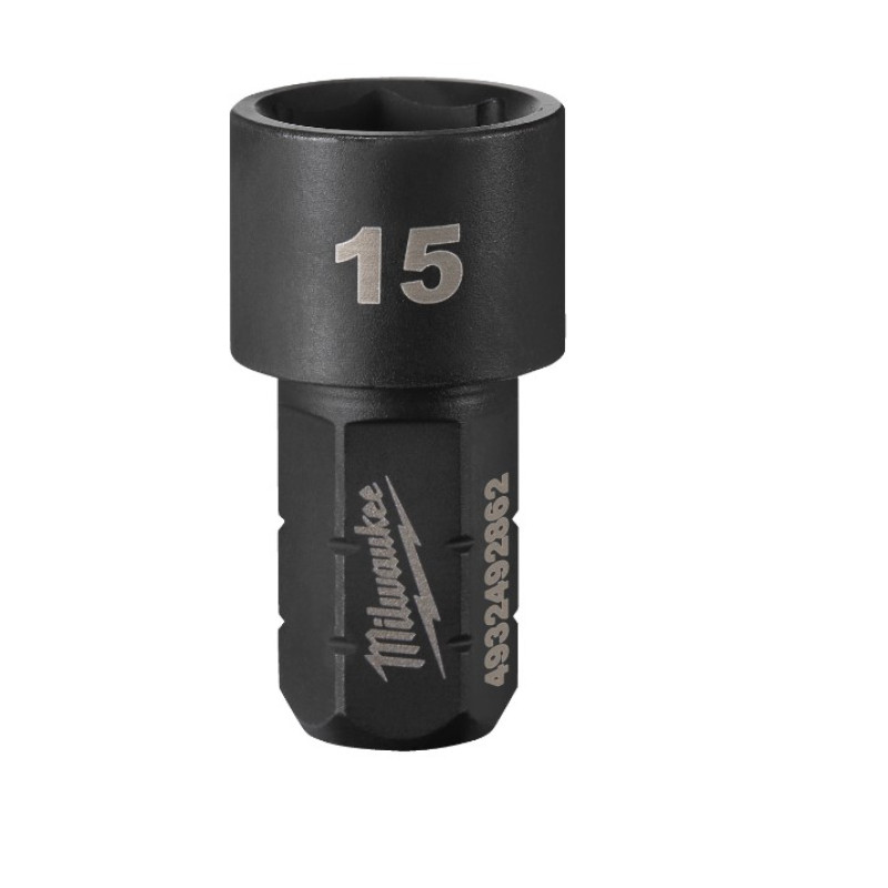 Головка-вставка 14,4мм Hex MILWAUKEE, FPTR-PTS15, 15мм (для M12 FPTR)