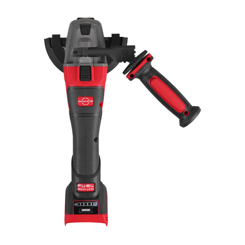 Шліфмашина кутова акумуляторна MILWAUKEE, M18 FSAGSVO125X-502X, діаметр 125мм (+зар.пр., 2ак.Х5Аг, HD кейс)