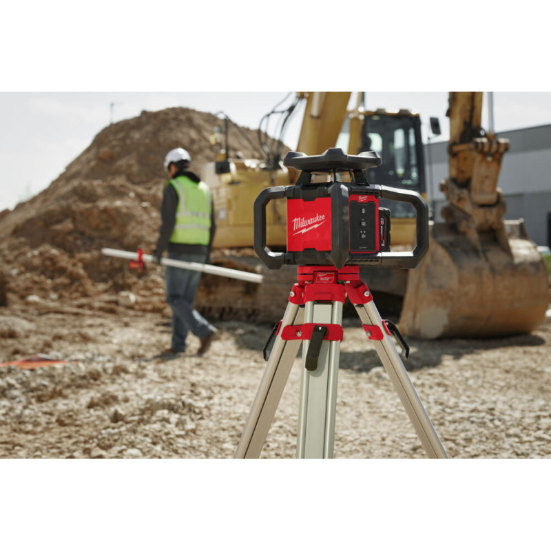 Рівень лазерний ротаційний акумуляторний MILWAUKEE M18 RLOH600-201C 600м