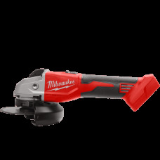 Кутова шліфувальна машина акумуляторна MILWAUKEE, M18 BLSAG125X-0, діаметр 125 мм 800 Вт (+захист від розриву з швидкороз'ємним