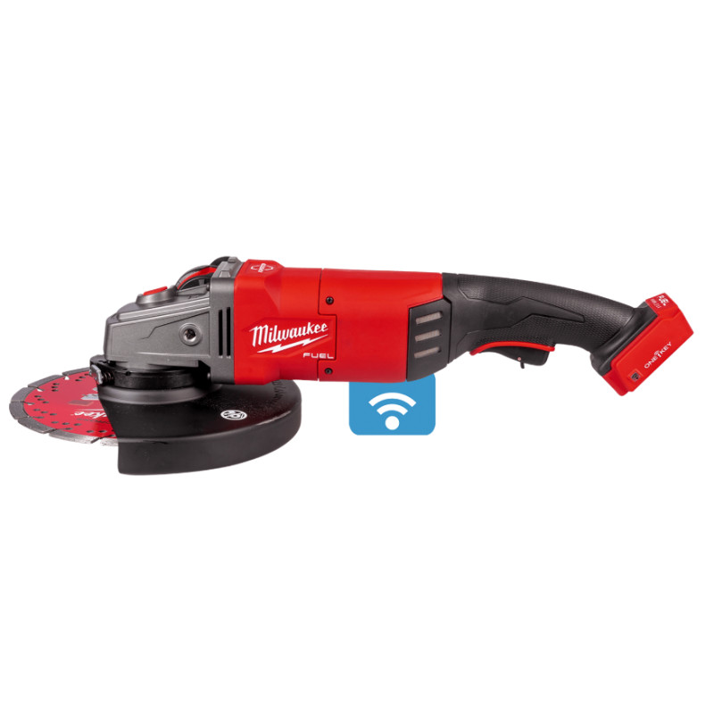 Шліфмашина кутова акумуляторна MILWAUKEE, M18 ONEFLAG230XPDB-0, діаметр 230мм