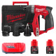 Дриль-шурупокрут акумуляторний MILWAUKEE, M12 FDDXKIT-202X, 34 Нм (+ зар.пр., 2 акум. Х2Аг, 4 насад., HD кейс)