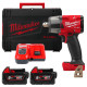 Гайкокрут компактний 1/2 (881 Nm) MILWAUKEE M18 FUEL FMTIW2P12-502X с фиксацией пином
