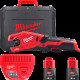 Акумуляторний труборіз по неіржав. сталі MILWAUKEE M12PCSS-202C (+2 акумулятори, зарядний пристрій, HD кейс)
