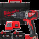 Дриль-шурупокрут з ударом акумуляторний MILWAUKEE, M18 BLPD2-502X