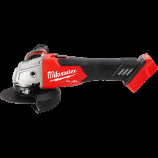 Шліфмашина кутова акумуляторна MILWAUKEE, M18 FSAG125X-0, діаметр 125мм (+захисний кожух, затискна гайка, ключ, опорна гайка, ан