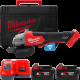 Шліфмашина кутова акумуляторна MILWAUKEE, M18 ONEFSAG125XPDB-502X, Ø125мм (+зар.пр.,2ак.Х 5Аг,HDкейс)