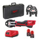 Обжимник гідравлічний акумуляторний для труб MILWAUKEE M12 HPT-202C V-SET2 (+ЗП,2акумХ2Аг,V-кліщі,кейс)