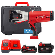 Кабелеріз гідравлічний акумуляторний MILWAUKEE, M18 HCC45-522C ONE-KEY (+зар.пр., 1 акум .Х 2Аг,1 акум. Х 5Аг,кейс)