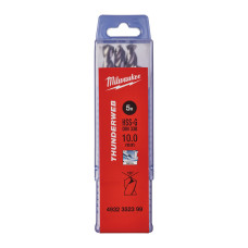 Свердло по металу THUNDERWEB HSS-G MILWAUKEE DIN338, діаметр 10,0 x 133 мм, (5шт), пластикова коробка