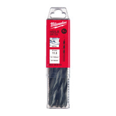 Свердло по металу HSS-R MILWAUKEE DIN338, діаметр 11,5мм, (5шт), пластикова коробка
