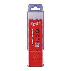 Свердло по металу THUNDERWEB HSS-G MILWAUKEE DIN338, діаметр 11,0 x 142 мм (5шт), пластикова коробка