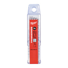 Свердло по металу THUNDERWEB HSS-G MILWAUKEE DIN338, діаметр 3,1 х 65 мм, (10шт)