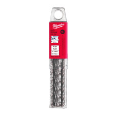Свердло по металу HSS-G MILWAUKEE DIN340, діаметр 4,0 x 119 мм, (10шт) пластикова коробка