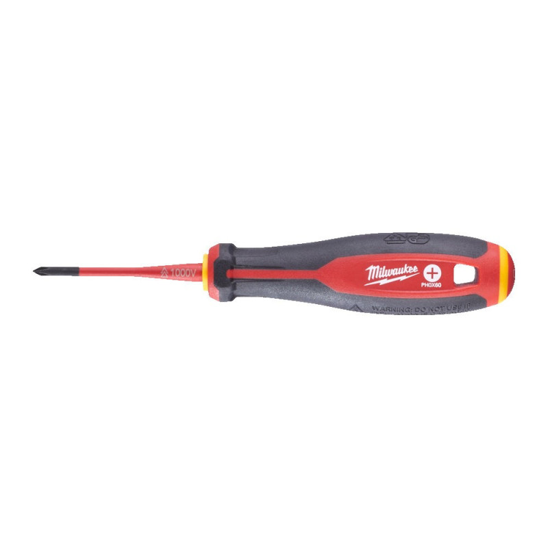 Тригранна викрутка ізольована VDE MILWAUKEE PH0 X60