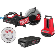Машина відрізна акумуляторна (різач) MILWAUKEE, MXF COS350G2-802, діам.350мм (диск HUDD 350, зарядний пристрій MXF SC, 2 акум. X