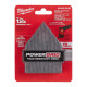 Сітка шліфувальна PG Mesh HL MILWAUKEE, 67х92мм, зерно 180, (13шт) (для M12 FDSS)