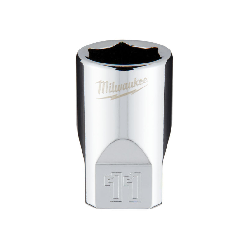 Головка торцева хромована 1/4'' MILWAUKEE, 11мм