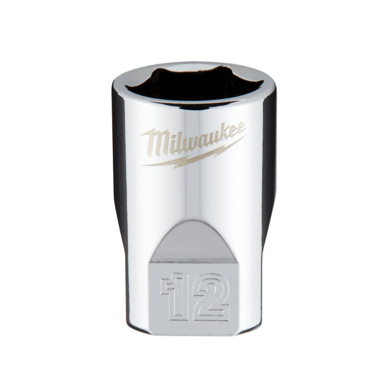 Головка торцева хромована 1/4'' MILWAUKEE, 12мм
