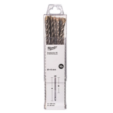 Бур SDS-PLUS 4C Contractor MILWAUKEE, O8х160мм, (10шт)