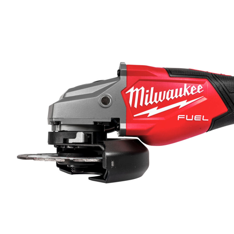 Шліфмашина кутова акумуляторна MILWAUKEE, M18 FHSAG125XB2-802X, діаметр 125мм (зарядний пристрій, 2акум. Х 8 Аг, HDкейс)