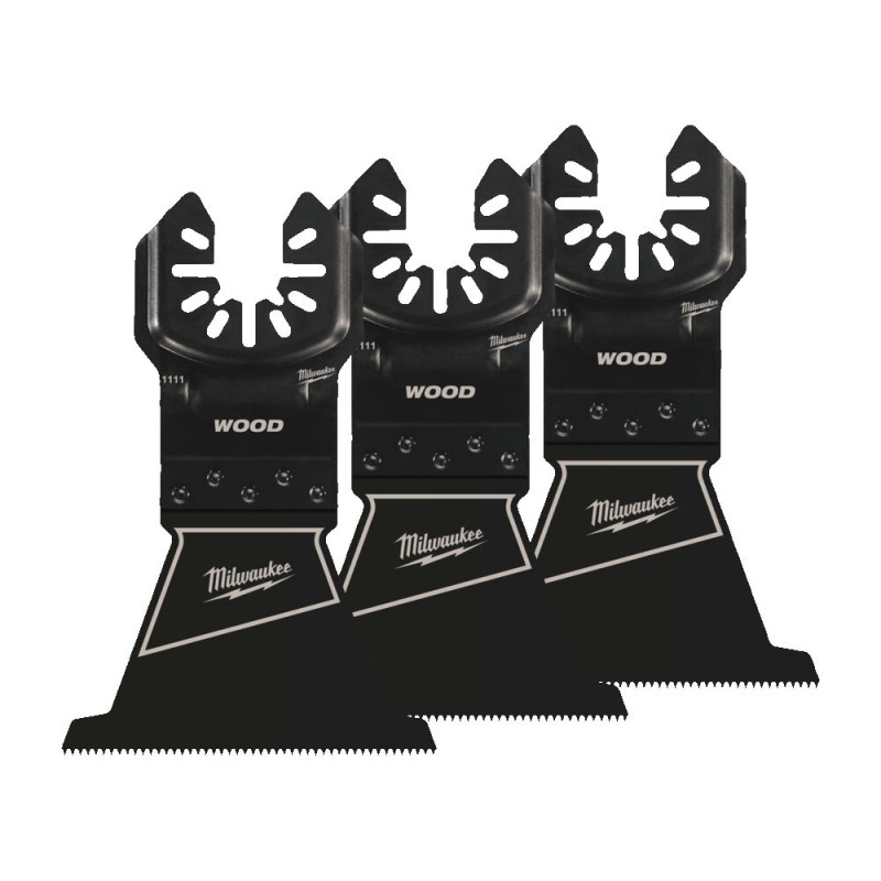 Полотно для мультітула OPEN-LOK MILWAUKEE, 64х40мм, (3шт), (деревина)