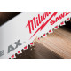 Полотно для шабельних пил AX FANG TIP MILWAUKEE, 150/5,0мм, (5шт), (деревина з цвяхами)