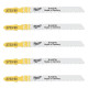 Полотна для лобзика T101BF Bi-Metal MILWAUKEE, 75мм/ крок зуба 4, (5шт), (деревина, чистий різ)