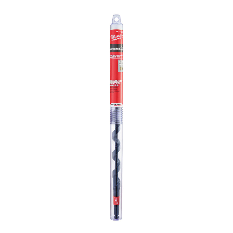 Cвердло спіральне Shockwave™ Lineman's 7/16'' Hex MILWAUKEE, діаметр 20х460х395мм