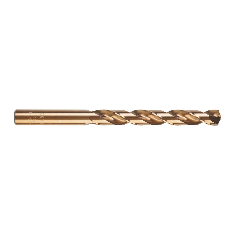 Свердло по металу HSS-Co MILWAUKEE, DIN338, Ø10,5х133х87мм, (5шт)