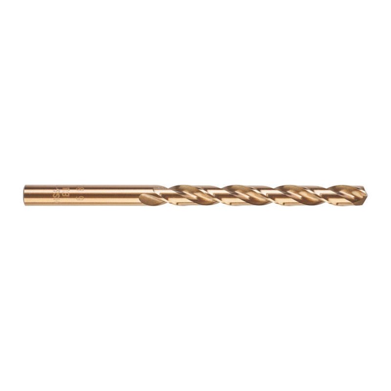 Свердло по металу HSS-Co MILWAUKEE, DIN338, діаметр 6,8х109х69мм, (5шт)