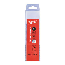 Свердло по металу THUNDERWEB HSS-G MILWAUKEE DIN338, Ø9,6х133мм, (5шт)