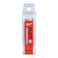 Свердло по металу THUNDERWEB HSS-G MILWAUKEE DIN338, Ø1,9х46мм, (10шт)