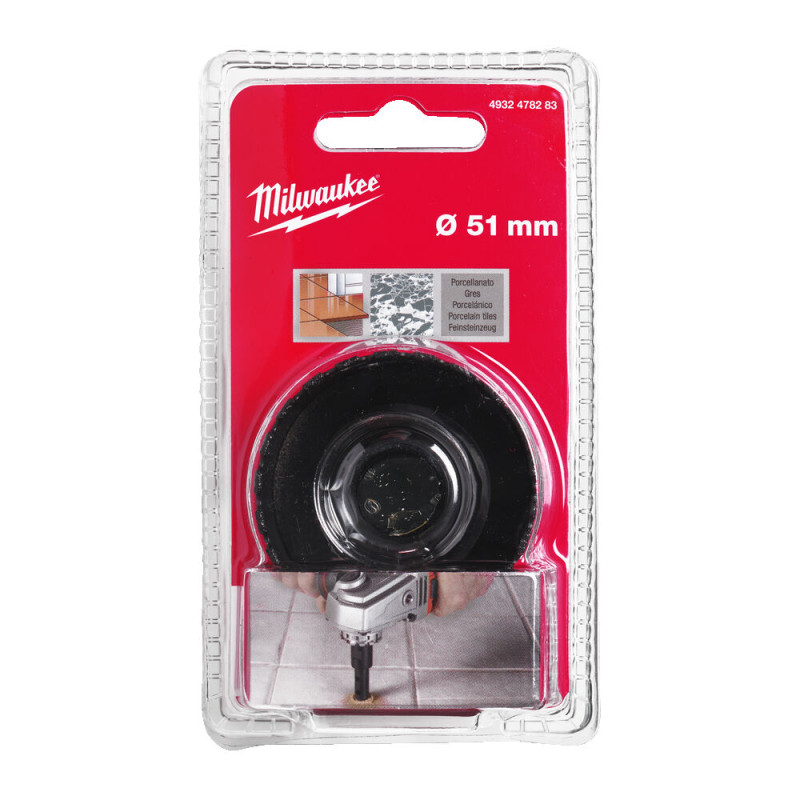 Коронка алмазна Diamond Max MILWAUKEE, Ø51мм