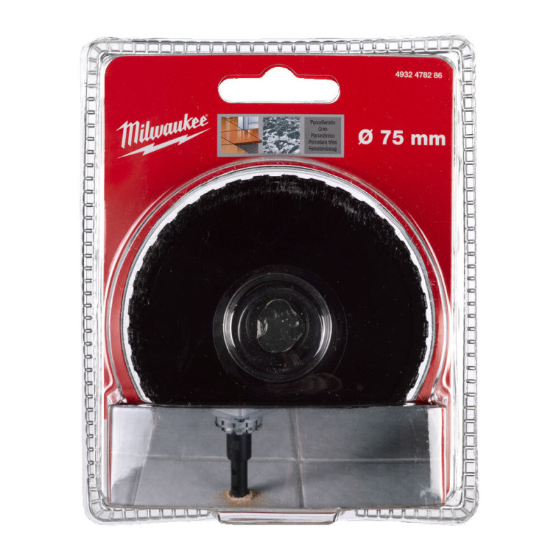 Коронка алмазна Diamond Max MILWAUKEE, Ø75мм