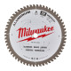 Диск пиляльний по алюмінію Alu MILWAUKEE, діаметр 203х5/8"х2,4мм, 58 зуб.