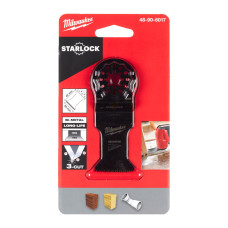 Полотно для мультітула BiM STARLOCK MILWAUKEE, 35x42мм/3С (з 3-зубчатою геометрією)