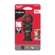 Полотно для мультітула STARLOCK MILWAUKEE, 35x42мм/3С (з 3-зубчатою геометрією), (10шт)