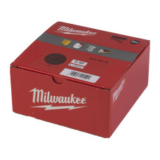 Шліфувальний папір MILWAUKEE Ø125/8 HL, зерно 60, (50шт)
