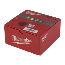 Шліфувальний папір MILWAUKEE Ø125/8 HL, зерно 40, (50шт)